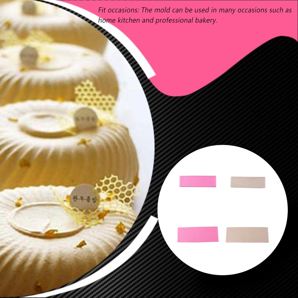 Silicone Fondant Cake Mold Dessert Sugarcraft Mould Pastry Molds Pink