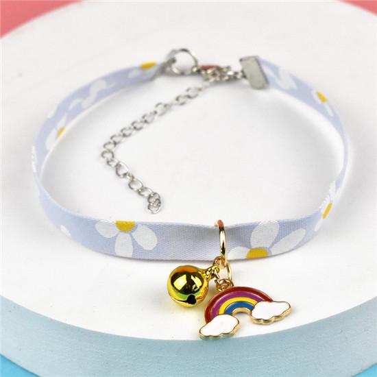 Haustierhalsband Katze und Windhalsband Haustier Frucht-Halsband Katzenhalskette Haustierschmuck Verstellbares Halsband Haustierbedarf Bequem zu tragen