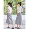 Women's Lyocell T-shirt & Fishtail Skirt Set