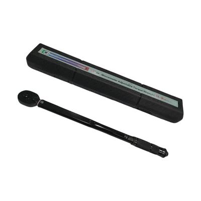 Adjustable Torque Wrench Steel Construction Ergonomic Grip For Automotive Repair And Mechanical Assembly