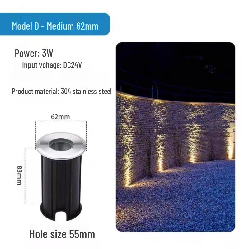 DC24V Underwater LED Star Buried Light