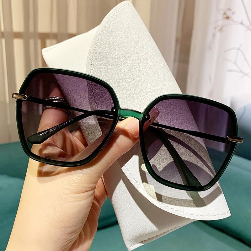 

JYL TS Rimless Square Sunglasses Men Women TM8175 A-4696 рожевий ліс