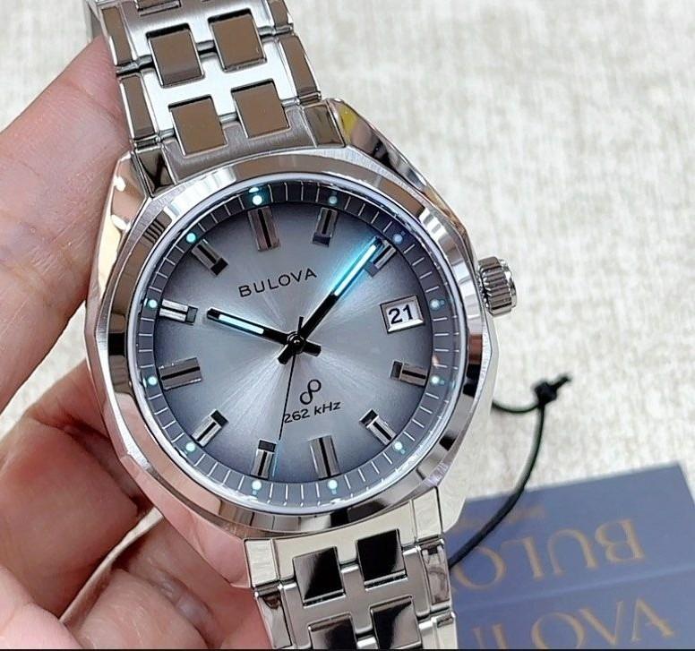 BULOVA Jet Star Precisionist 262kHz Quartz 40mm Men’s Watch 96B472
