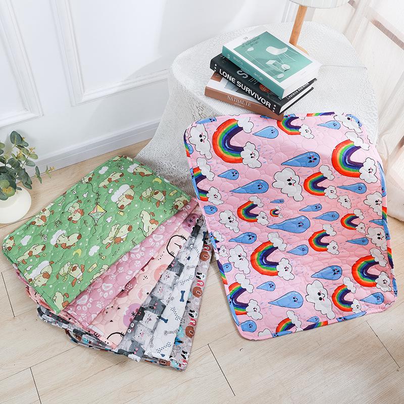 Reusable Washable Pet Incontinence Pad: Absorbent, Non-slip, Waterproof Dog & Cat Training Pad