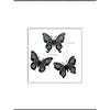 3D Metal Hummingbird Wall Art Set of 3, Modern Black Hanging Decor for Home Garden