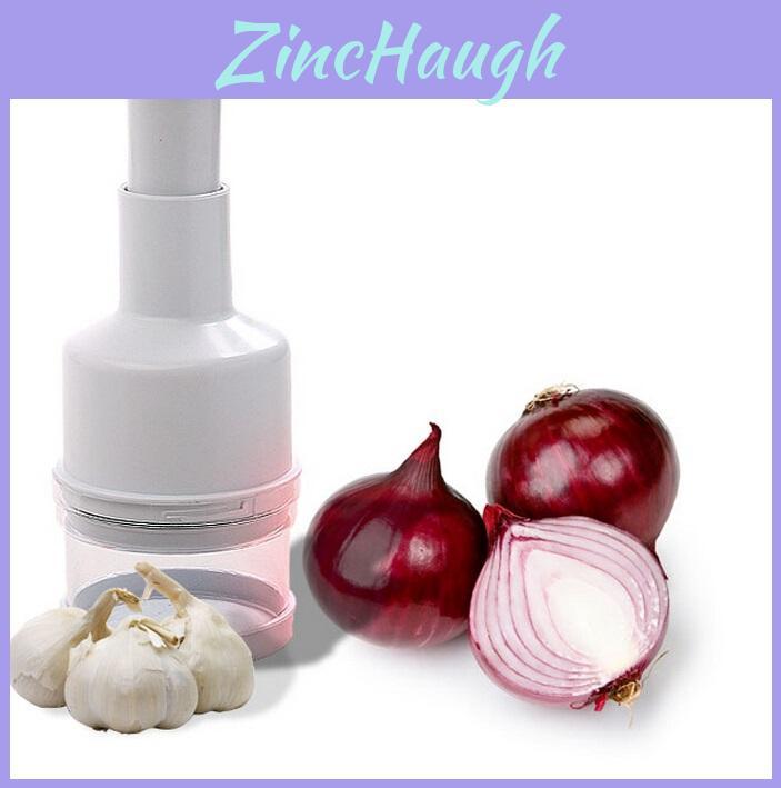 Kitchen Multifunction Garlic And Onion Chopper With Stainless Steel Blade For Home Cooking