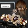Rhinestone Hairpin Headdress: Women's Spring Clip for Updo & Hair Accessories
