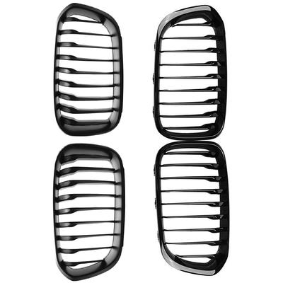 2 stuks Auto Voorbumper Grilles Nier Racing Grille Voor BMW 1 Serie F20 F21 2015 2016 2017 Vervanging Racing Grille 51137371685