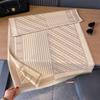 Imitation Cashmere Scarf, Simple Lines, High-End Color Contrast, Autumn And Winter Double-Sided Winter Women