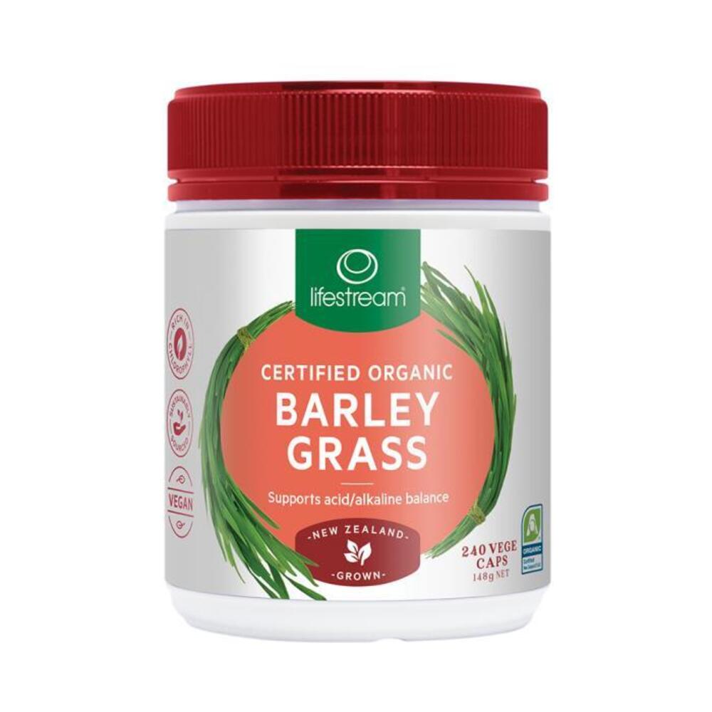 

LifeStream Organic Barley Grass 240vc