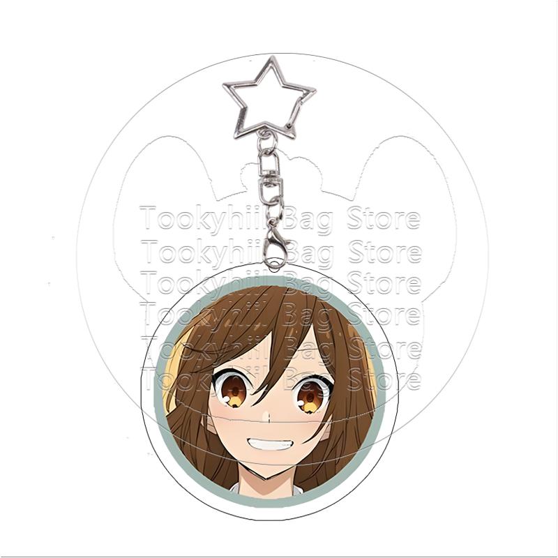 Horimiya Acryl Schlüsselanhänger Kyoko Hori Miyamura Ayasaki Taschenanhänger Zubehör Kawaii Kollektion Anhänger Yanagi Geburtstagsgeschenk