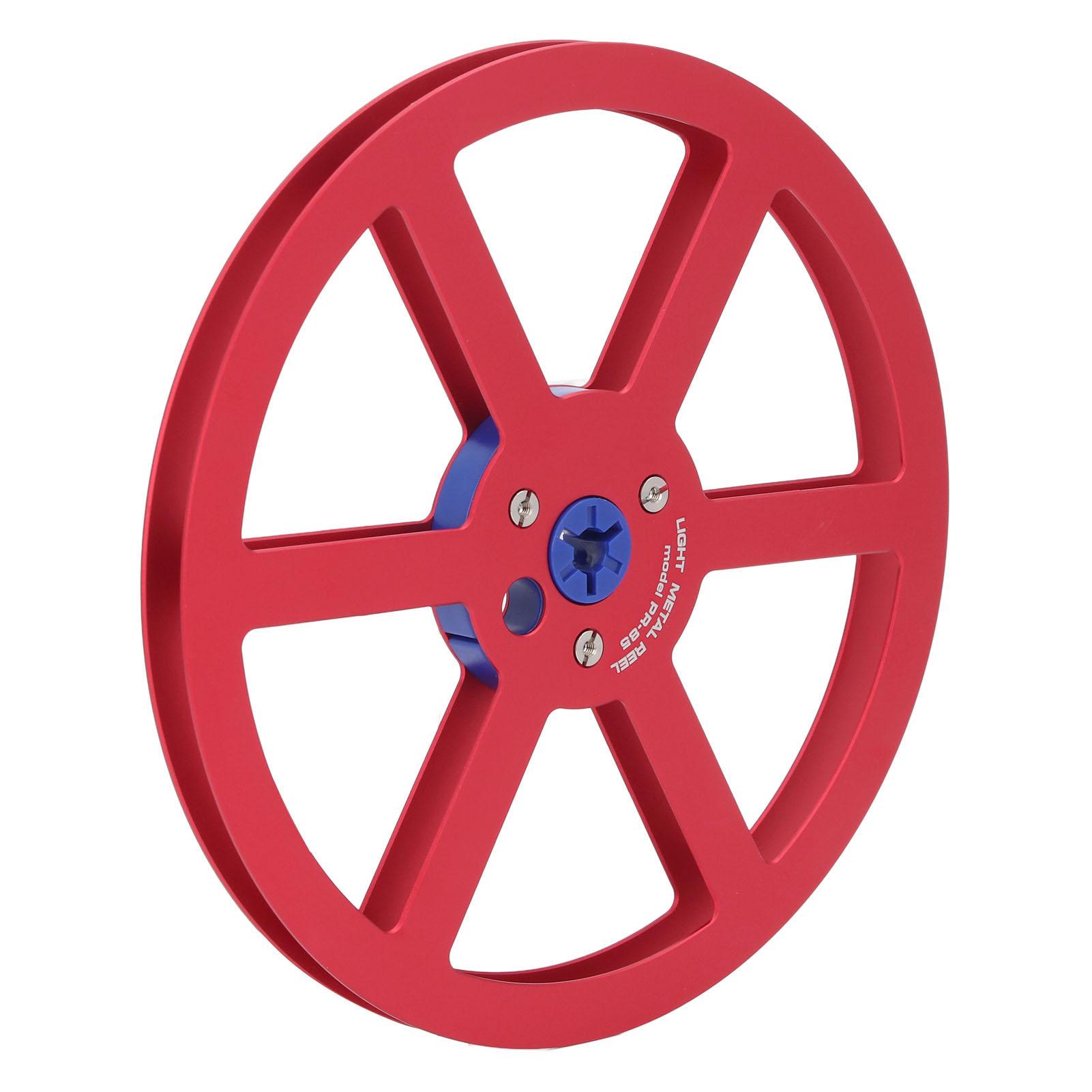 

1 4 7 Inch Nab Aluminum Metal Reel 6 Holes Universal Sound Tape Empty Take Up Reel to Reel Small Hub Red красный