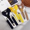 For Children Strap For Boys Hanging Pants Clip Tie Suspenders Set Suspenders Clips Bow Tie