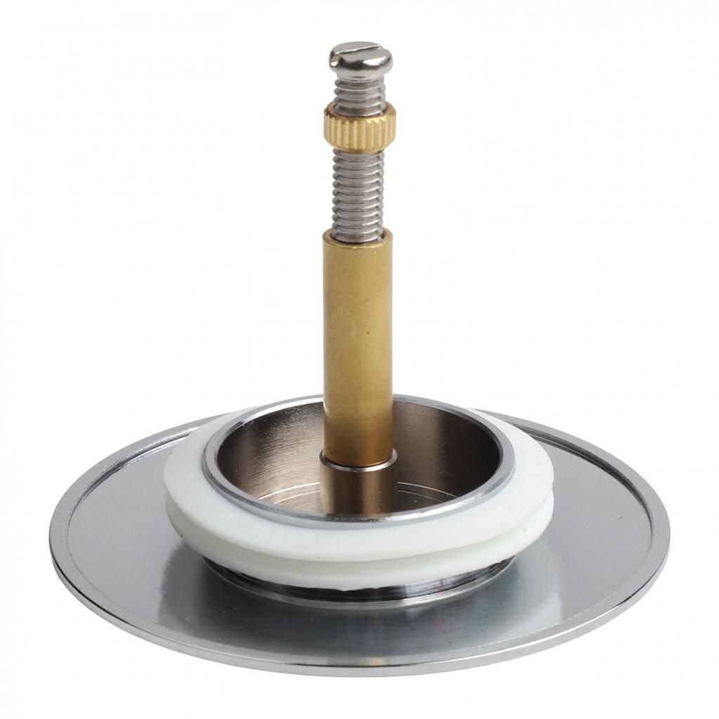 72mm Messing Badewannenstöpsel mit Doppeldichtung für höhenverstellbare Ablaufgarnituren