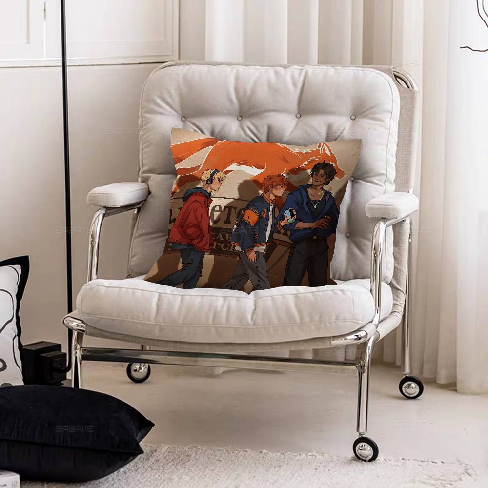 The FoxholeS Court Anime pillow cover sofa cushion cover home room decoration children gift