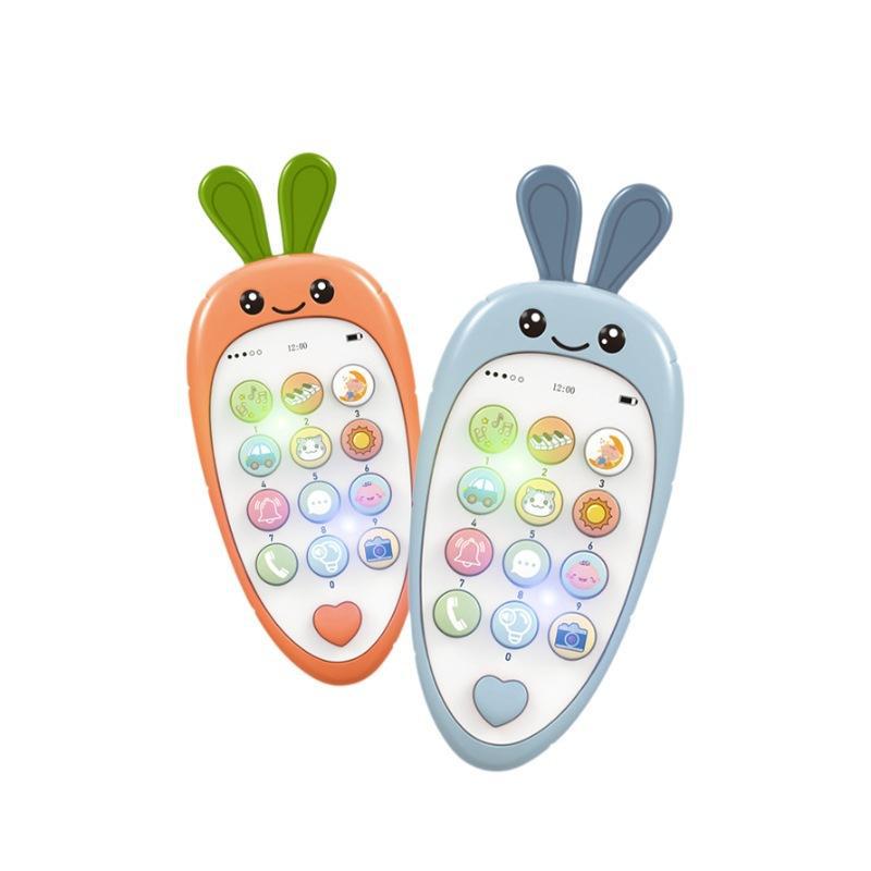 Cross-Border Exclusive Children's Carrot Music Phone: Early Education Toy for Boys and Girls