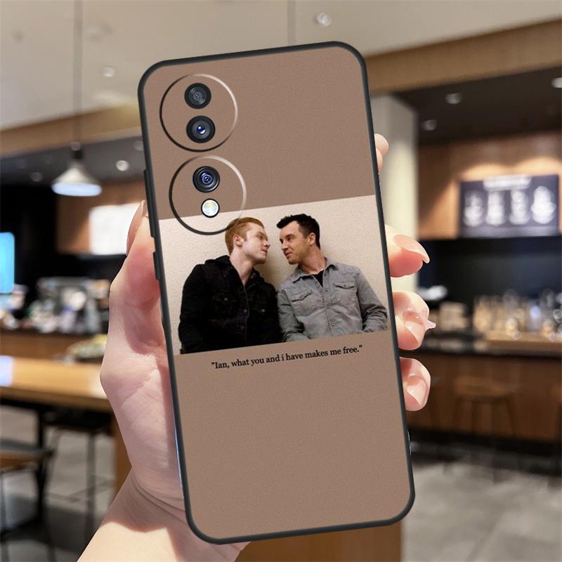 Lip Gallagher Shameless Gallavich Case For Honor Magic 7 5 6 8 Lite Honor 400 200 Pro 50 70 90 X8c X9a X9b X9c X9d Win RT Cover