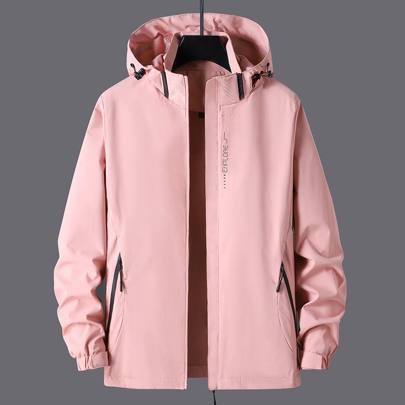 Women's Spring and Autumn Outdoor Sports Punching Jacket Natural Waterproof Hooded Jacket