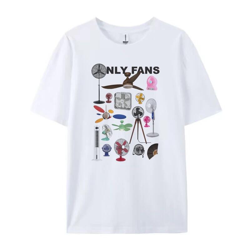 Only Fans Funny TShirts Unisex Vintage Fashion Streetwear Graphic T Shirt Short Sleeve Humor Tees Unisex Y2k Aesthetic Clothes