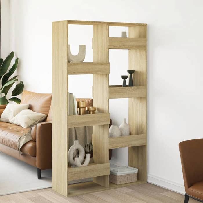 VidaXL Cloison de séparation chêne sonoma 100x33x175cm bois ingénierie 3309575