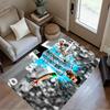 Leo Messi Barcelona Legend Floor Rug Office Rug Perfect for Game Room Entryway Outdoor Study Room Antislip Carpet Anime Office Decor Spiritual Gift