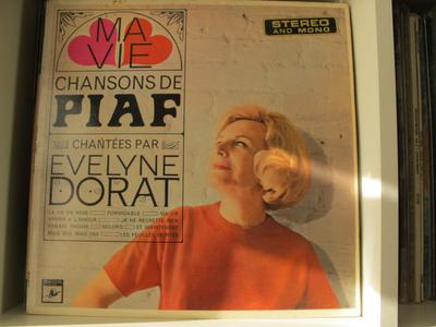 Płyta LP EVELYNE DORAT - Moje życie i piosenki Piaf STSOC1029 Saga 1966 UK Folk Używana