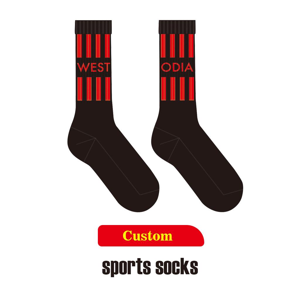 Quentin High Quality Custom Running Team Skate Cushioned Unisex Socks Custom Mens Cotton Crew Sports Socks custom size