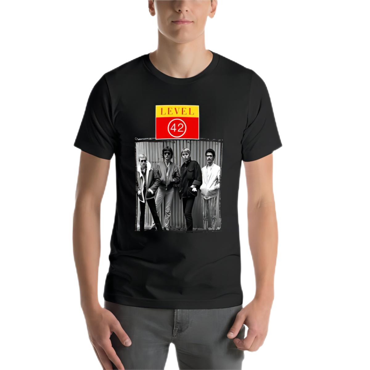 Level 42 Band Portrait T-Shirt S чёрный