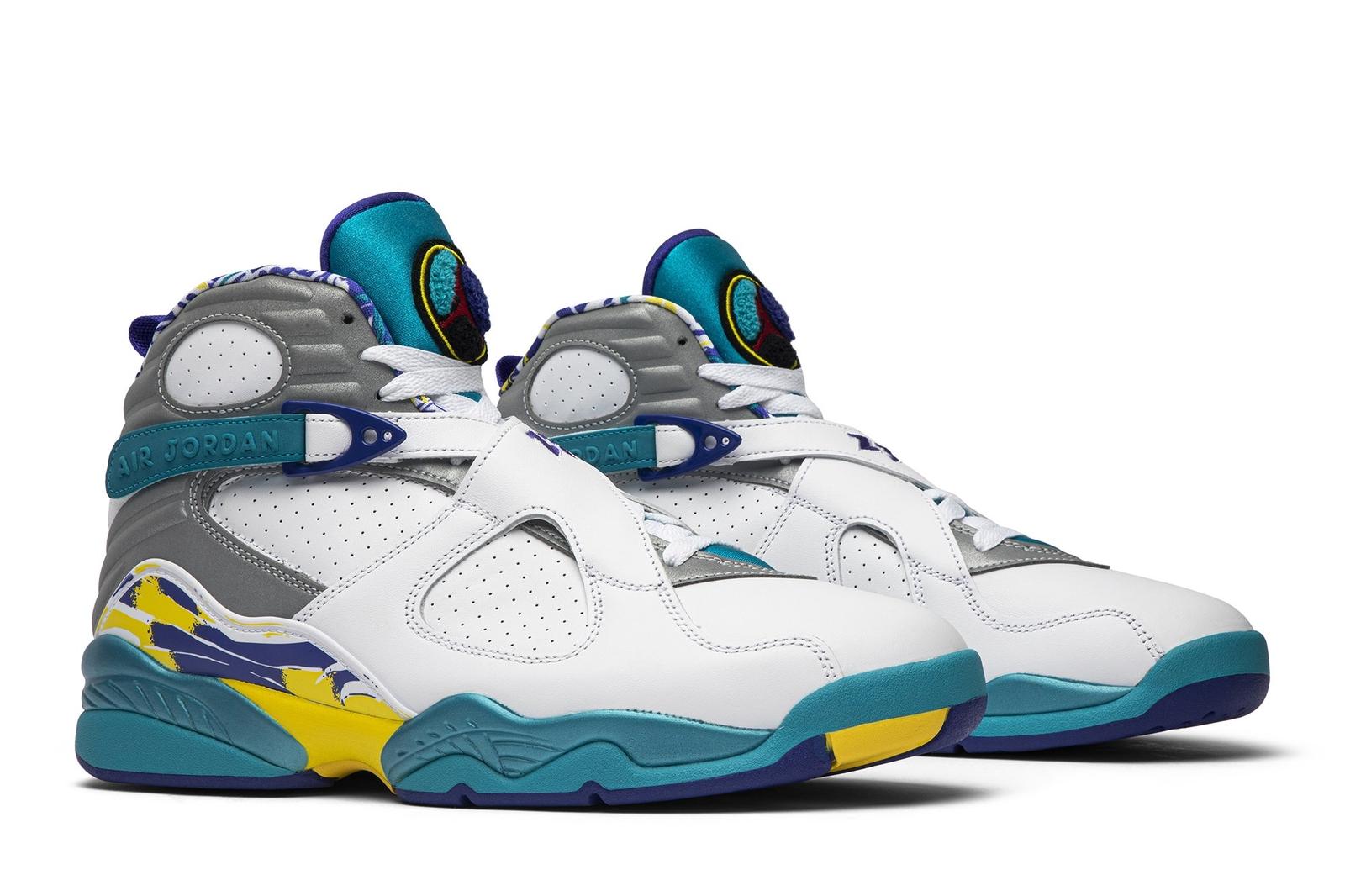 

Air Jordan Wmns Air Jordan 8 Retro Білий Аква CI1236-100 39