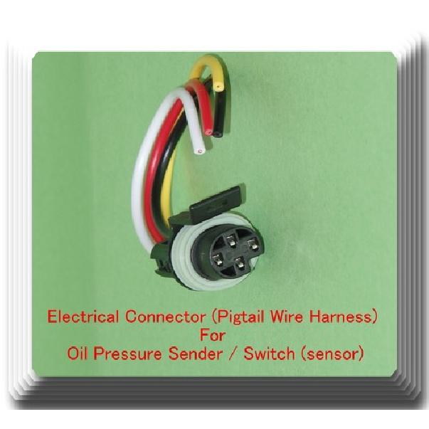 Electrical Connector of Oil Pressure Sender/Switch Sensor Fits: GM Motors