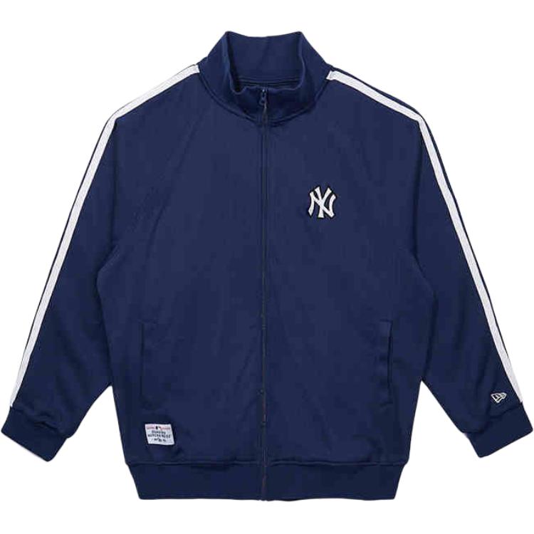 New Era X MLB New York Yankees Casual Team Logo Patch Embroidered Stand Collar Loose Jacket Unisex Jackets 14529330