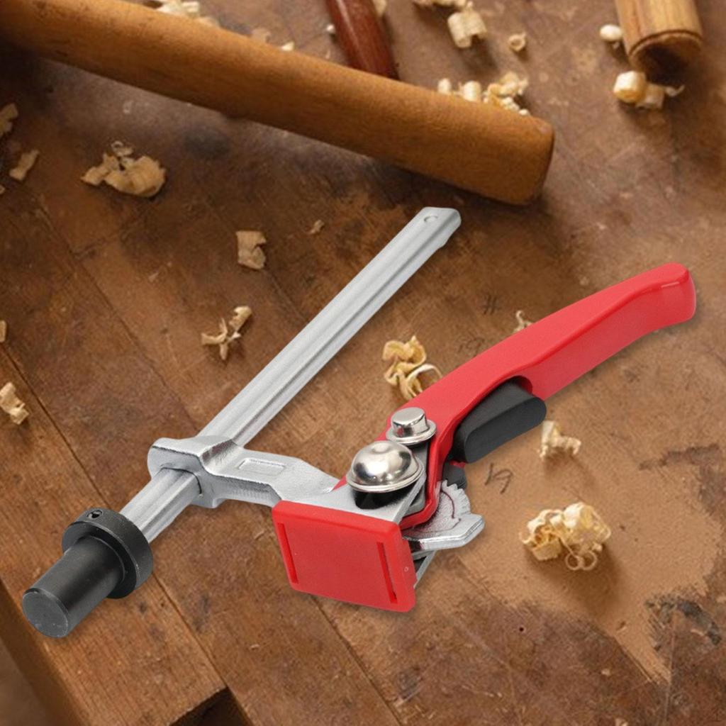 Woodworking Desktop Hold Down Clamp Adjustable Ratchet Press Hand Tool, Fast Fixed