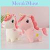 Creative Unicorn Plush Toy With Feather Cotton Filling For Kids Gift And Room Decor