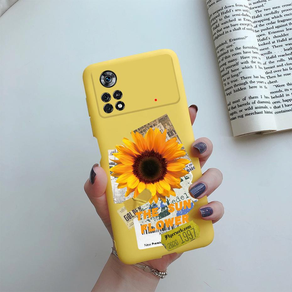 For Xiaomi Poco X4 Pro 5G Case Cute Cartoon Back Cover Soft Silicone Phone Case For Xiaomi Poco X4 X 4 PocoX4 Pro X4Pro 5G Funda