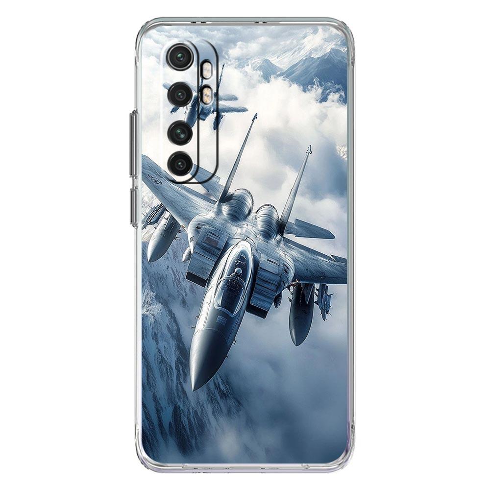 Phone Case For Xiaomi Mi Poco X7 X6 X5 NFC X3 F7 Ultra F6 Pro F3 15 14T 14 13T 11 12 13 Lite Cover Aircraft Helicopter Airplane