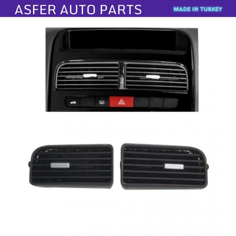 Lüftungsgitter, Klimaanlagengitter, links und rechts, 2er-Set für Linea Grande Punto Doblo Mk3 Oem 735491768 735498104