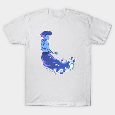 T-Shirt Damen Lazuli Harajuku Print Kawaii T-Shirt Sommer Kurzarm Damen T-Shirt Top Tee