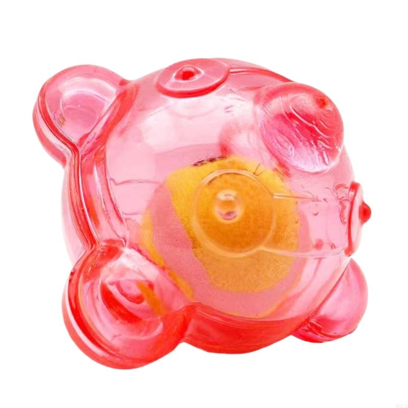 

MXLA Realistic Bouncing Toy Ball with Squeaky Sound for Small to Large Dog Exercise рожевий