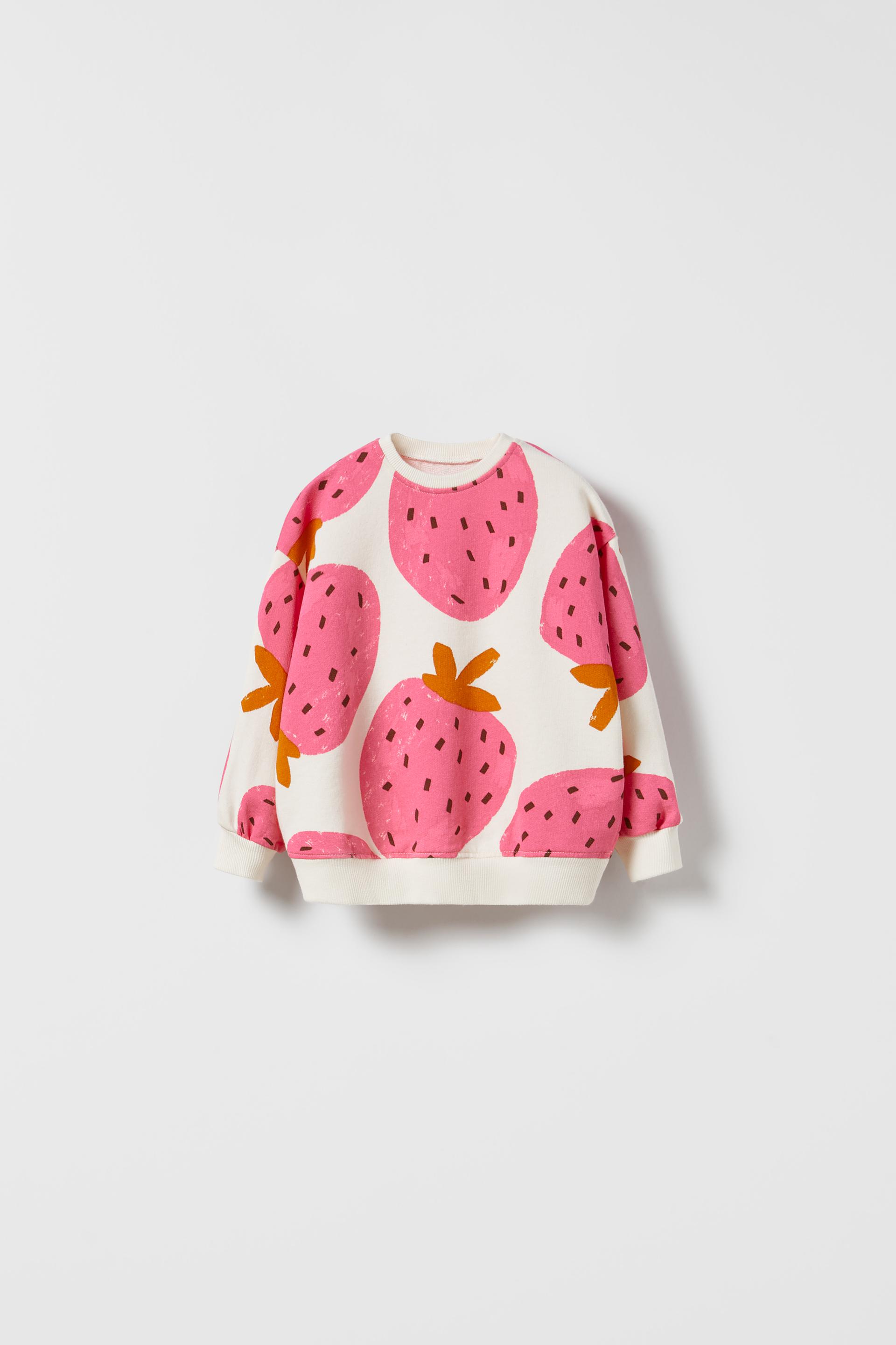 

СВИТШОТ С КЛУБНИЧНЫМ ПРИНТОМ