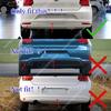 Rear Bumper Diffuser Lip For Volkswagen Polo MK5 6R 2009-2014 Splitters Spoiler Chassis Protector Body Kit Tuning  Accessories