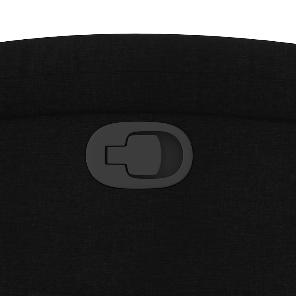 Relax Chair Black Fabric