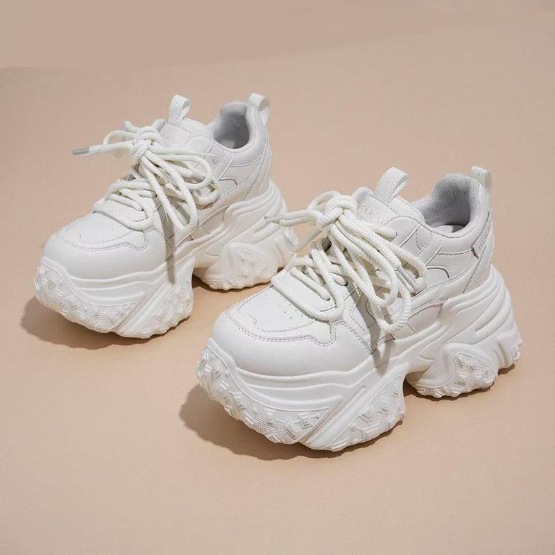 Heightening Daddy Shoes - New Style Women s and Men s Sportive and Casual Shoes 35 белый