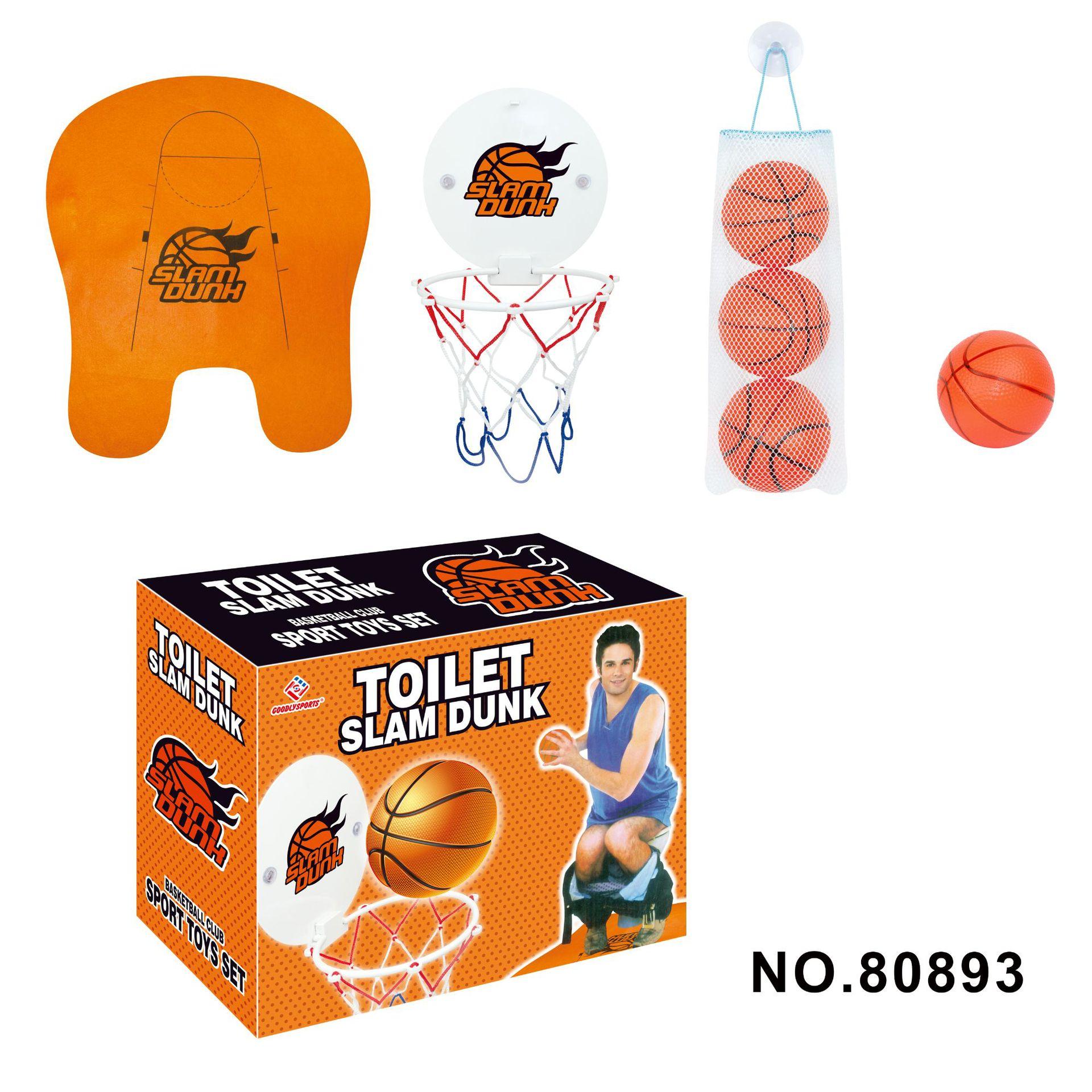 

Bathroom Suction Cup Basketball Frame Playing Water Basketball Holder Indoor Mini Shooting Funny toilet toys Bath Toys
