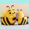 Cute Big Eyed Bee Plush Toy Doll With Extra Soft Pp Cotton Filling For Kids