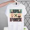 Anya Forger Printed T Shirt Men Yor Forger Tops Tees Harajuku Spy X FAMILY Tshirt Streetwear Hip Hop Male T-shirts