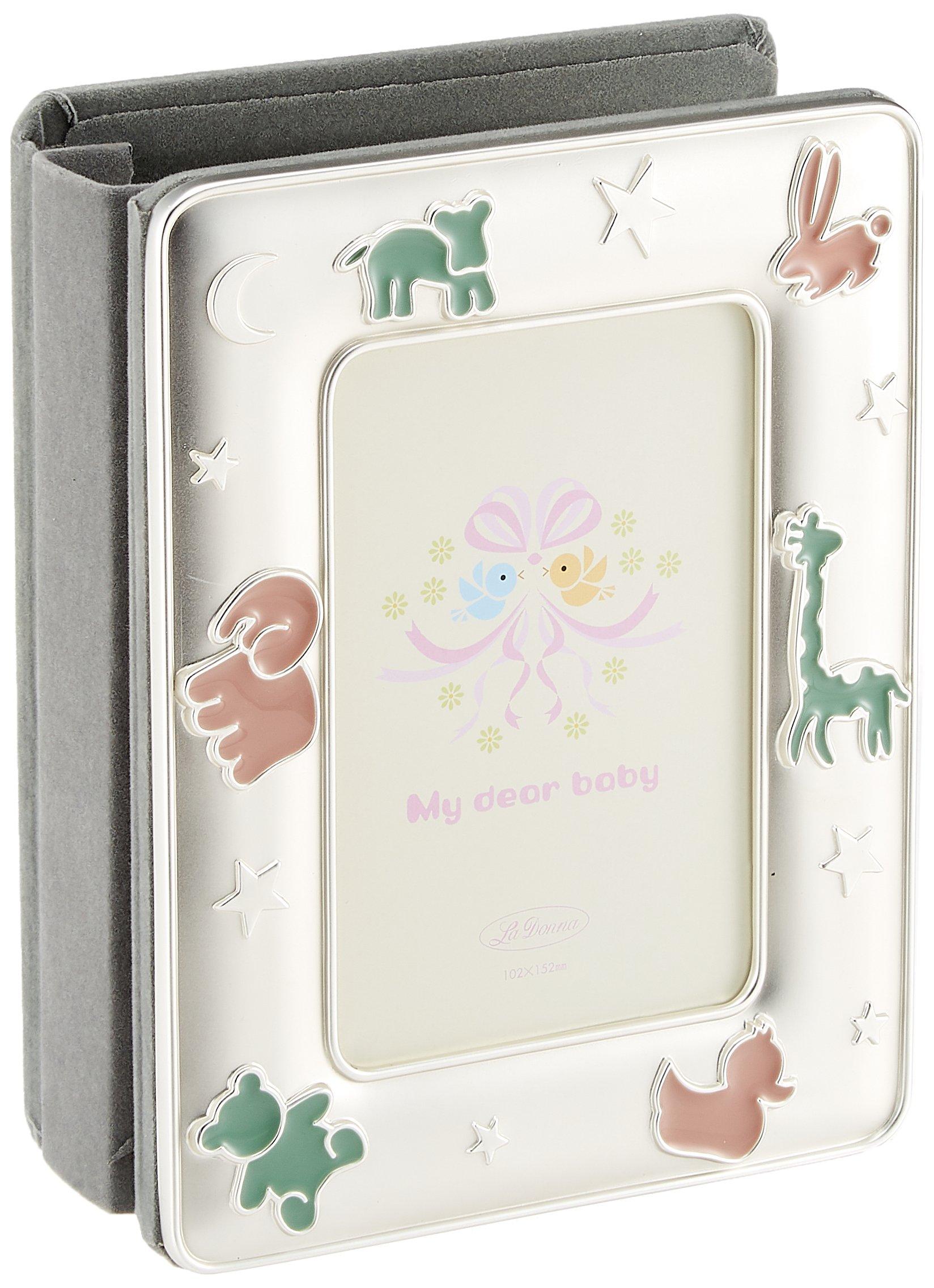 

LADONNA Ladonna Photo Frame, Baby, Silver, Baby Album, AMB07-P