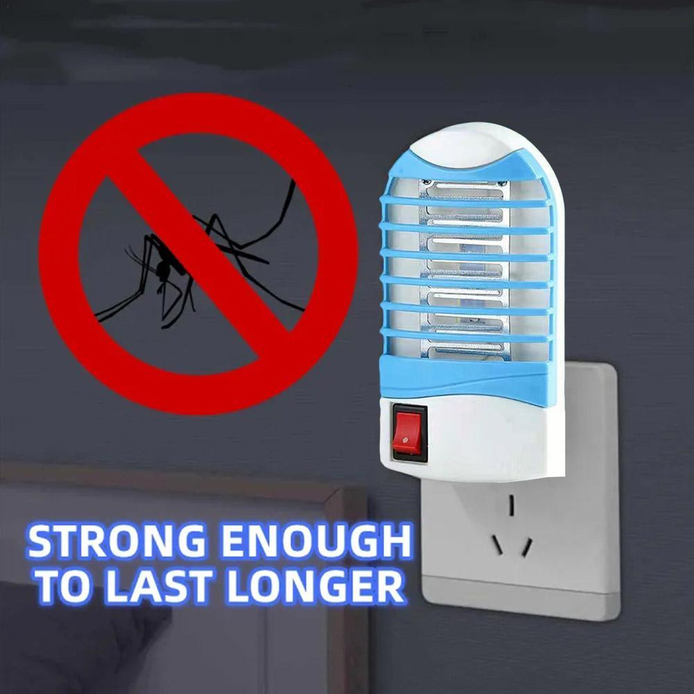US Standard Plug Mosquito Repellent LED Night Light Silent Bedroom Mosquito Trap Non-Radiation Household Pest Control