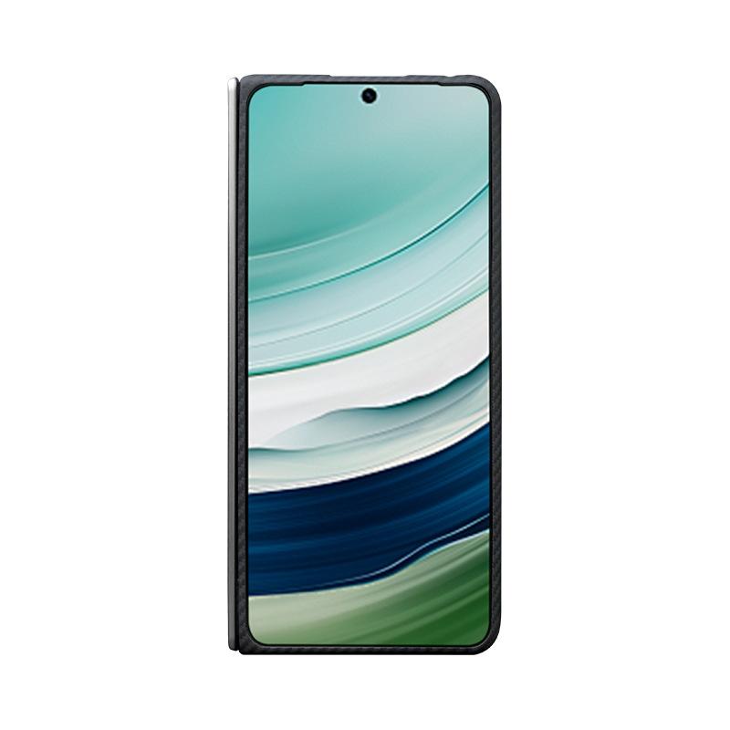Applicable to Huawei Mate X5 Kevlar mobile phone case newly upgraded center axis aramid fiber folding screen protective case Huawei matex5 bottom bracket new upgraded hinge