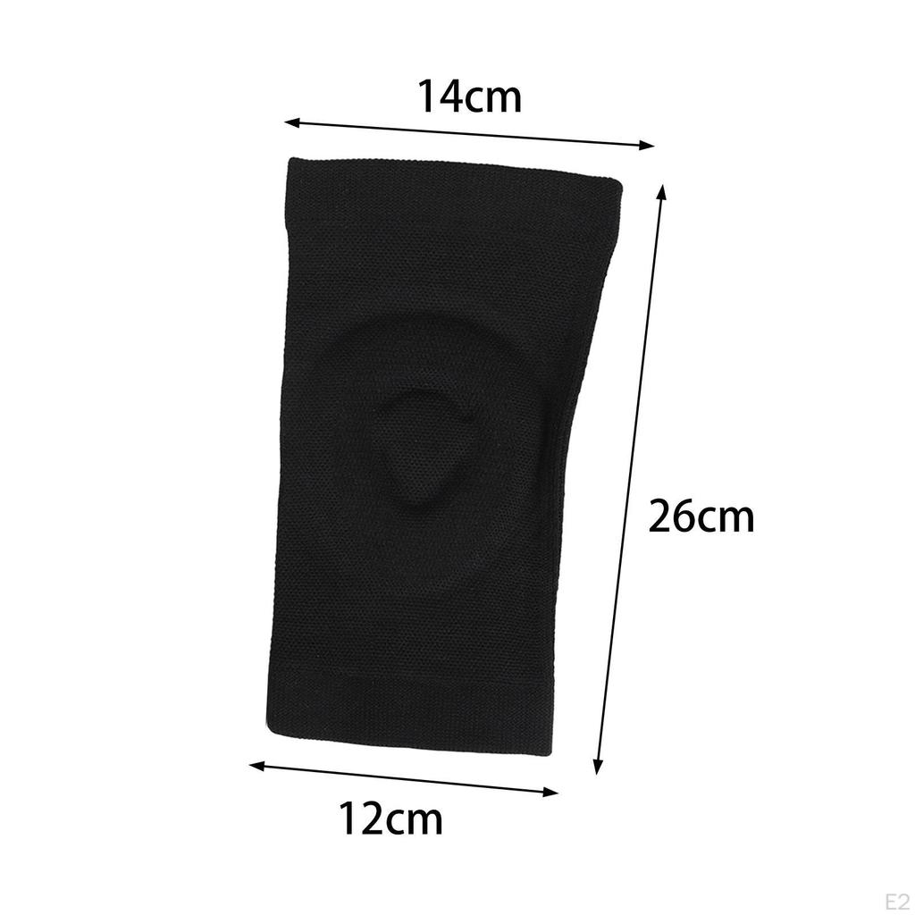 1 Pair Knee Brace Joint Pad Portable Patella Support Protector Sleeve for Running