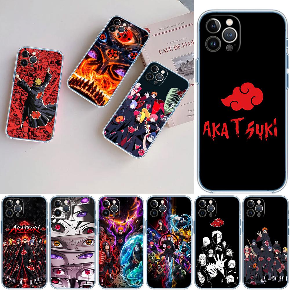 LO10 Anime Naruto Akatsuki Phone Case for LG K22 K30 K40 K40S K41 K42 K50 K50S K51 K51S K52 K61 K62 K71 K92 Q60 Q61 V40 V50 V60